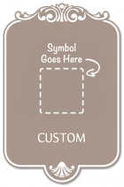 1-Line Custom Symbol Sign