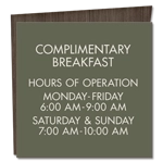 10-Line General Information Sign