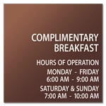 10-Line General Information Sign