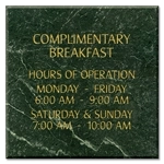 12-Line General Information Sign