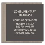 12-Line General Information Sign