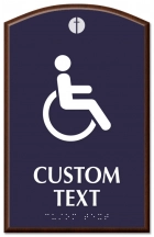 2-Line Custom Symbol Sign