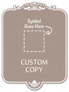 2-Line Custom Symbol Sign
