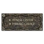 2-Line Directional Sign