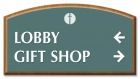 2-Line Directional Sign