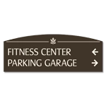 2-Line Directional Sign