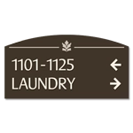 2-Line Directional Sign