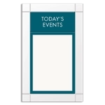 2-Line Informational Sign w/ Insert Window