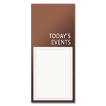 2-Line Informational Sign w/ Insert Window