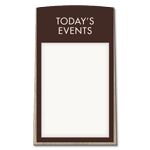 2-Line Informational Sign w/ Insert Window