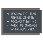 5-Line Directional Sign