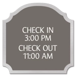 5-Line General Information Sign