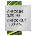 5-Line General Information Sign