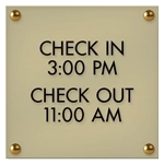 5-Line General Information Sign