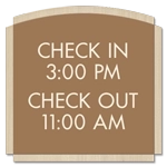 5-Line General Information Sign