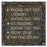 7-Line Directional Sign