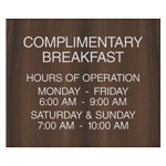 7-Line General Information Sign