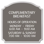 7-Line General Information Sign