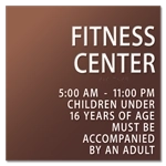 8-Line Common Room Sign