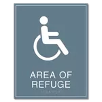 Area of Refuge Sign - ISA Symbol