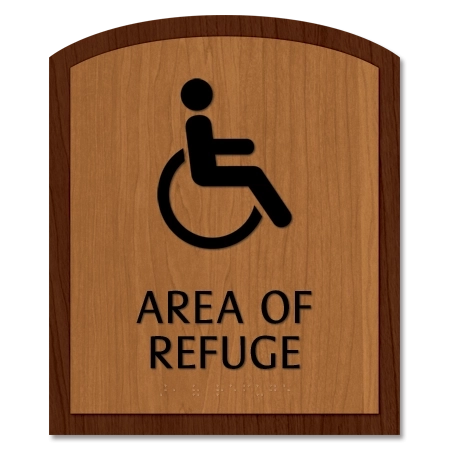 Area of Refuge Sign - ISA Symbol