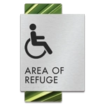 Area of Refuge Sign - ISA Symbol