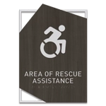 Area of Rescue Assistance Sign - NYC Compliant
