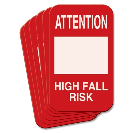 Attention High Fall Risk - 6 Pack