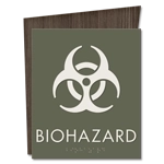 Biohazard Sign w/ Symbol
