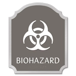 Biohazard Sign w/ Symbol