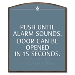 Delayed Egress Push/Pull Sign - CA Code