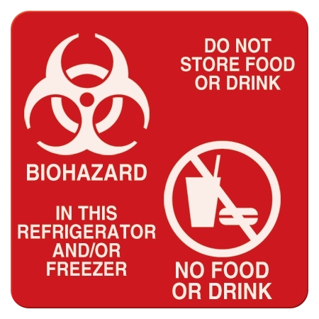 Do Not Store Food or Drink in this Refrigerator and/or Freezer