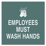 Employees Must Wash Hands