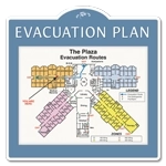 Evacuation Plan Holder