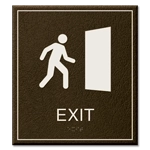 Exit Sign w/ Symbol