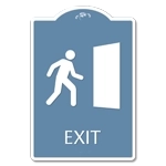 Exit Sign w/ Symbol
