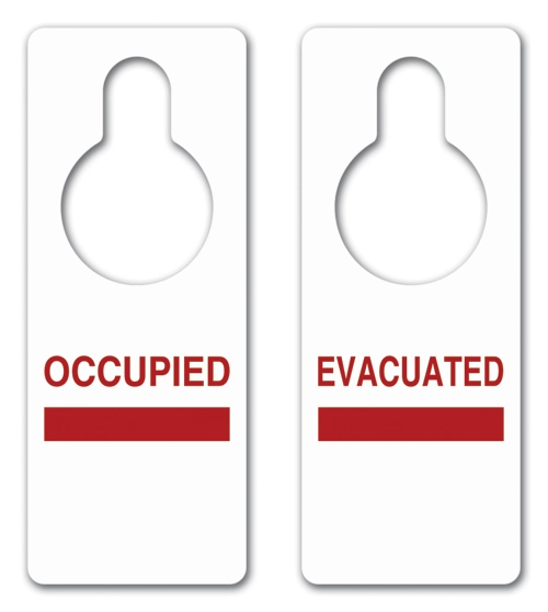 Handle Hanger - Occupied Evacuated