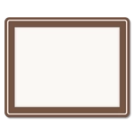 Message / Evac Holder for 8.5" x 11" paper