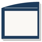 Message / Evac Holder for 8.5" x 11" Paper