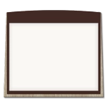 Message / Evac Holder for 8.5" x 11" Paper