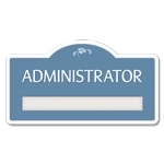 Nameplate Sign w/ Title