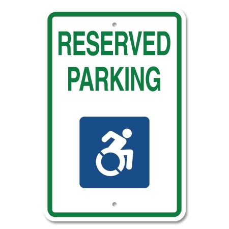 New York - Reserved Parking w/ISA Symbol