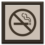 No Smoking Symbol Sign