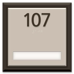 Patient Room Number - 1 Slot