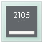 Patient Room Number - 1 Slot