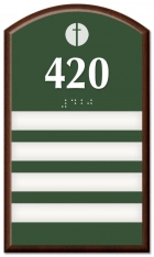 Patient Room Number - 4 Slot