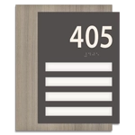 Patient Room Number - 4 Slot