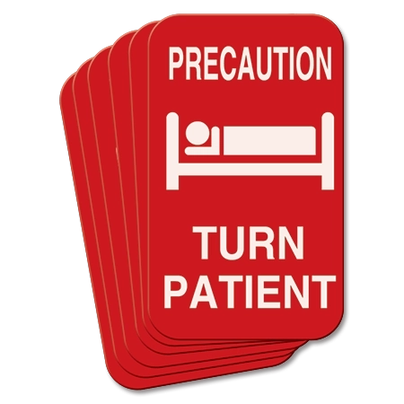 Precaution Turn Patient - 6 Pack