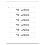 <i><span style='color:#FF0000'>Print Your Own!</span></i> 1-Line Inserts