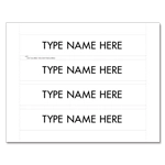 <i><span style='color:#FF0000'>Print Your Own!</span></i> Additional 4-Line Inserts